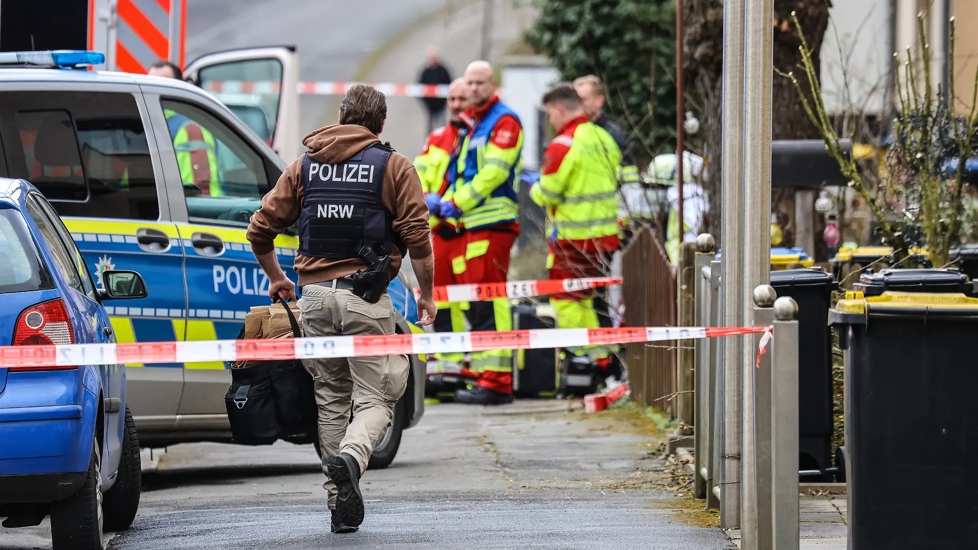 Ein Mann war laut Polizeiangaben schwer verletzt worden und starb wenig später.