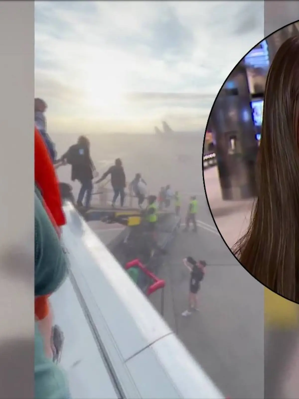 Ein Fluggast spricht über den tragischen Vorfall am Flughafen Denver.