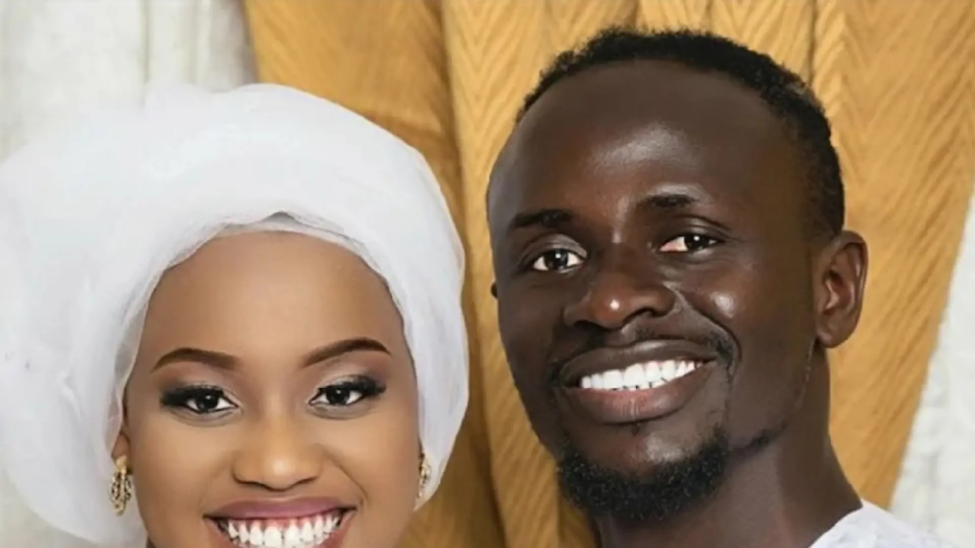 Sadio Mané und Aisha Tamba