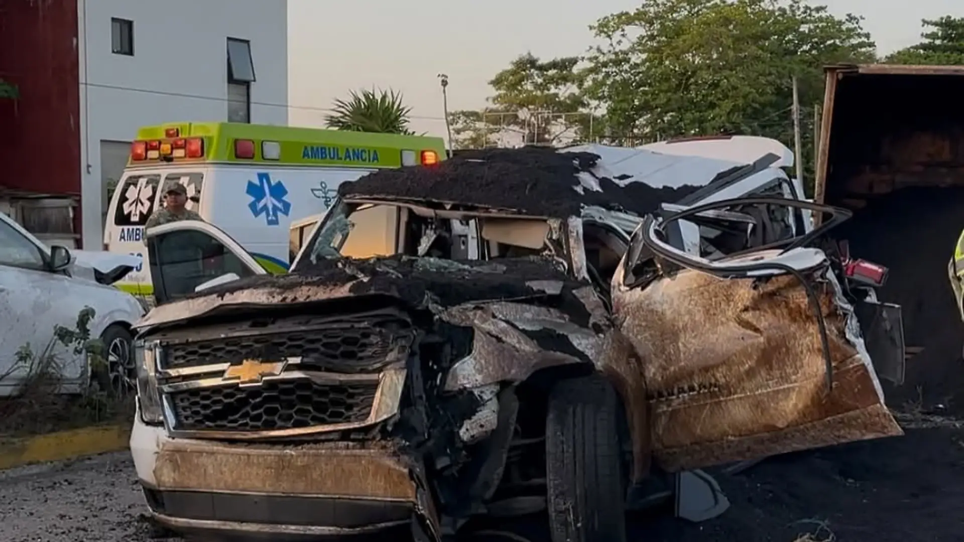 In diesem Auto wurde Elisa Caffee mit heißem Asphalt übergossen und so schwer verletzt, dass sie einige Tage später starb