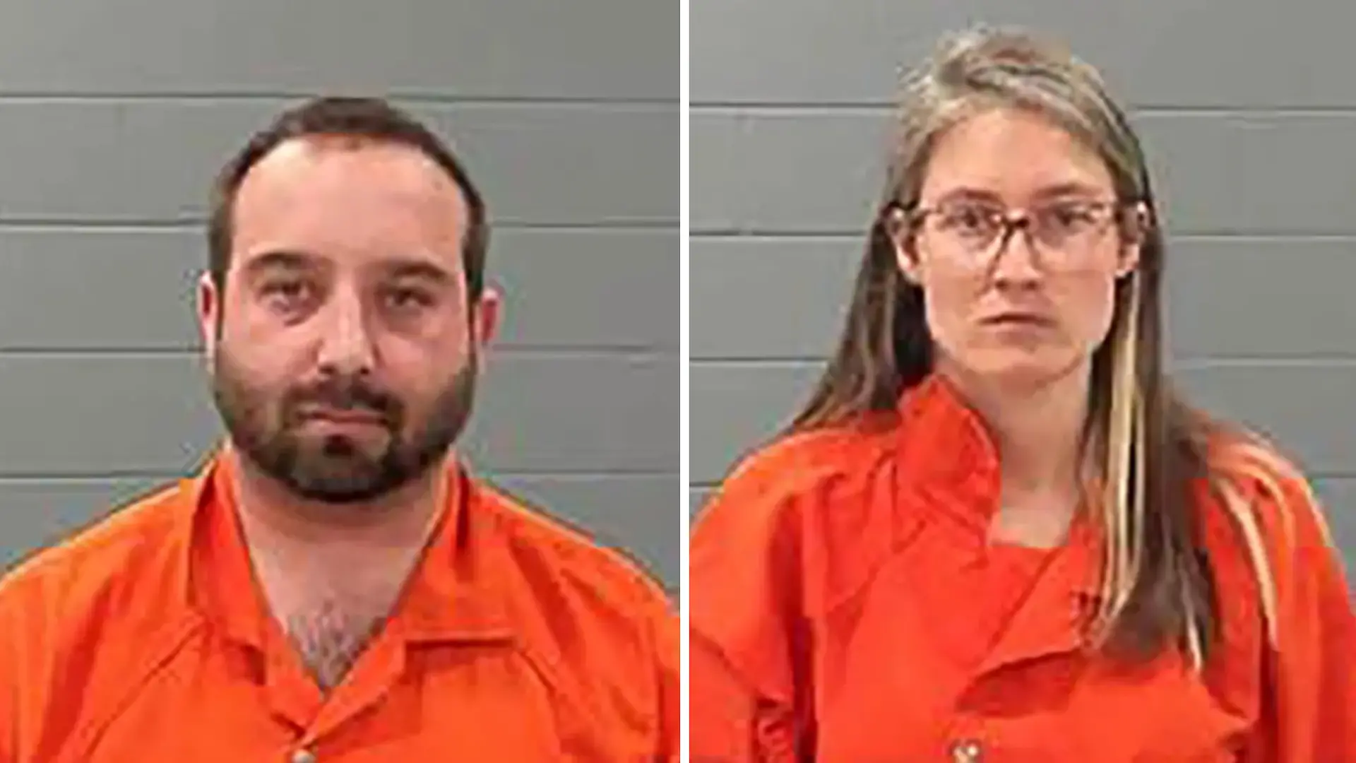 Die Polizei nimmt die Eltern Cody und Kylie Scott fest.