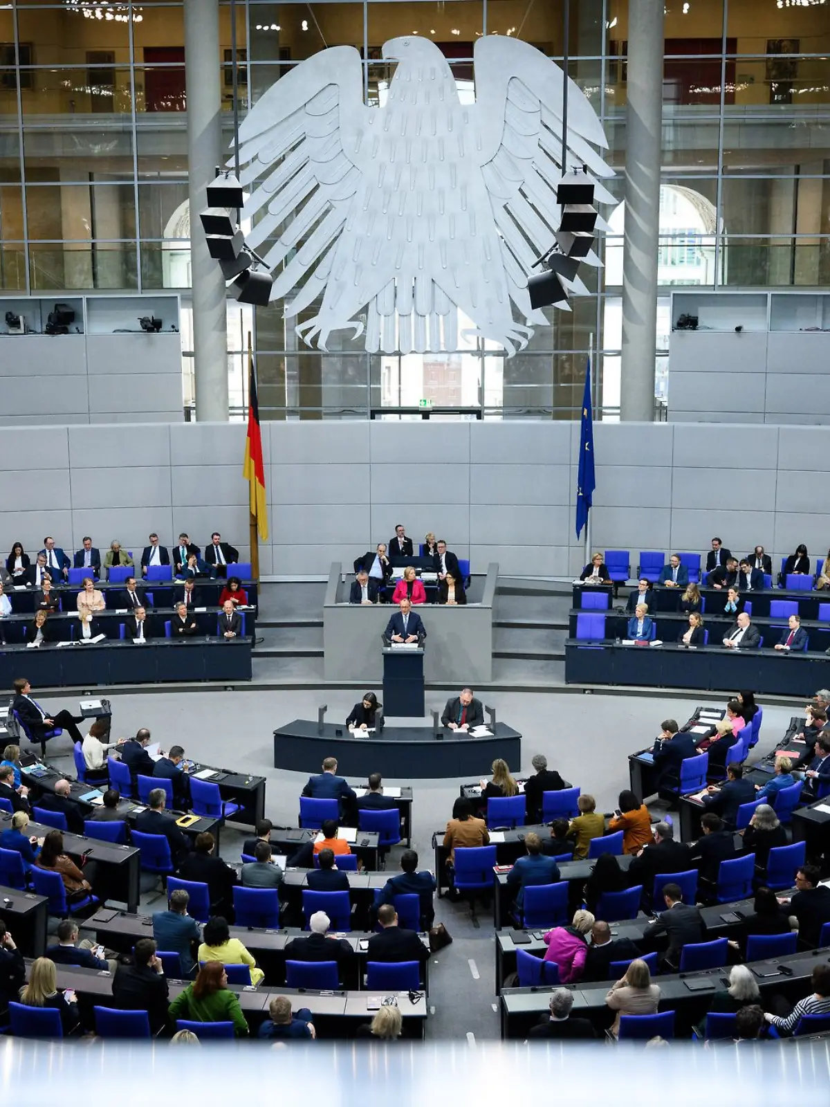 Der alte Bundestag soll am Dienstag über die Grundgesetzänderung für das geplante Finanzpaket entscheiden. (Archivfoto)