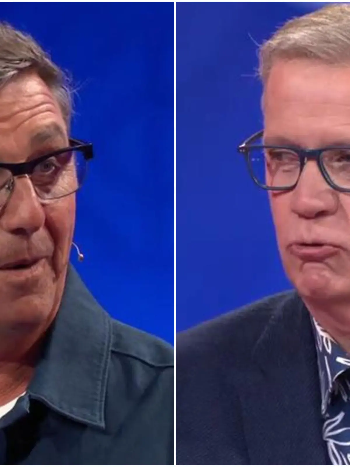 Hans Sigl und Günther Jauch