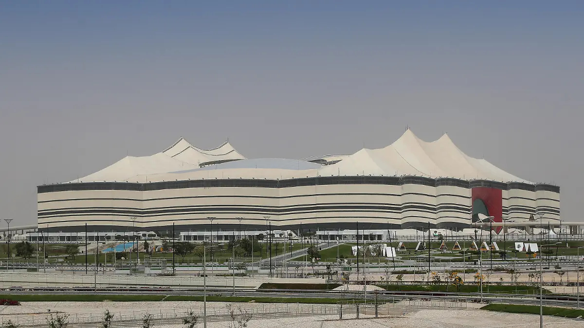 Al Bayt Stadium in Al Khor, Qatar on 28. March, 2022. Al Bayt Stadium is a retractable roof football stadium intended to be used in time for matches in the 2022 FIFA World Cup with capacity of 64 000 visitors. Photo: Igor Kralj/PIXSELL
