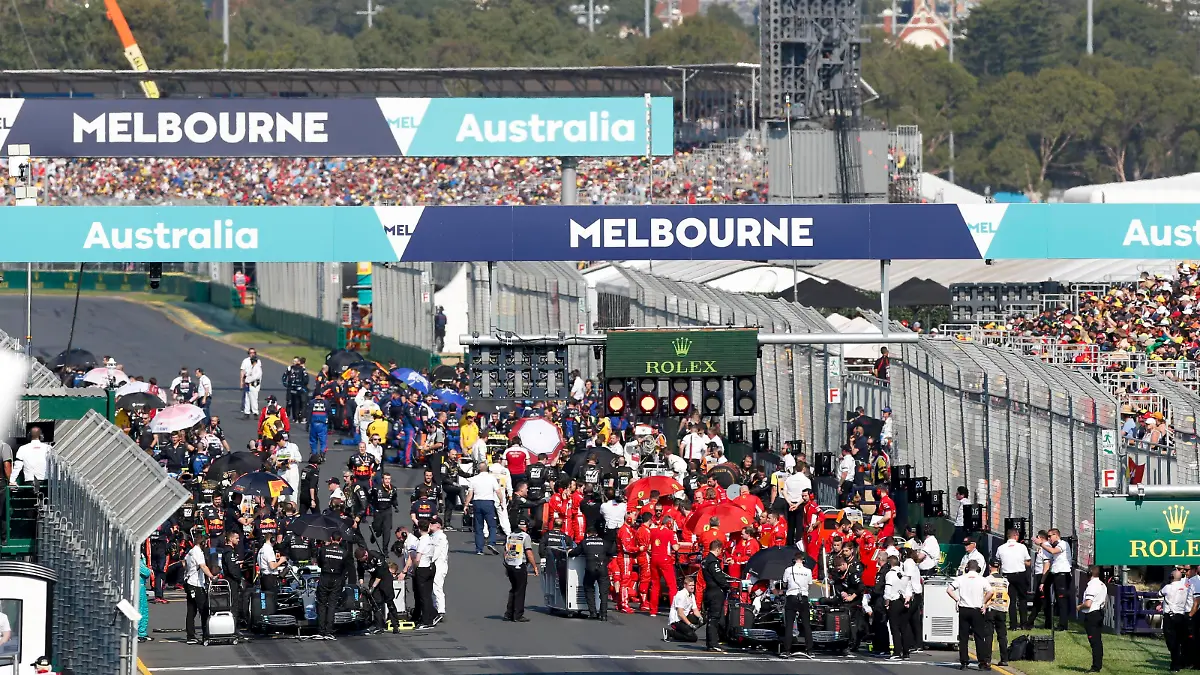 Motorsports: FIA Formula One World Championship 2019, Grand Prix of Australia, Starting Grid,