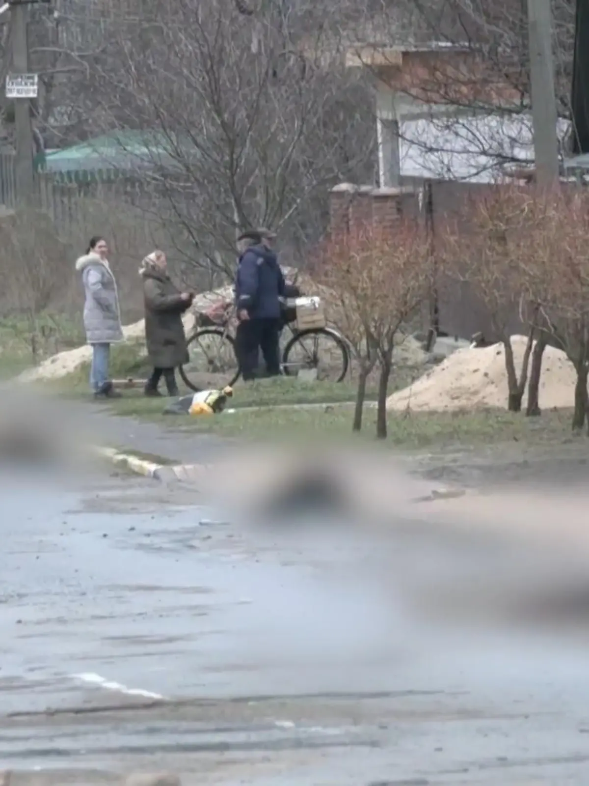 Bild zu: "Tote auf den Straßen von Butscha"
