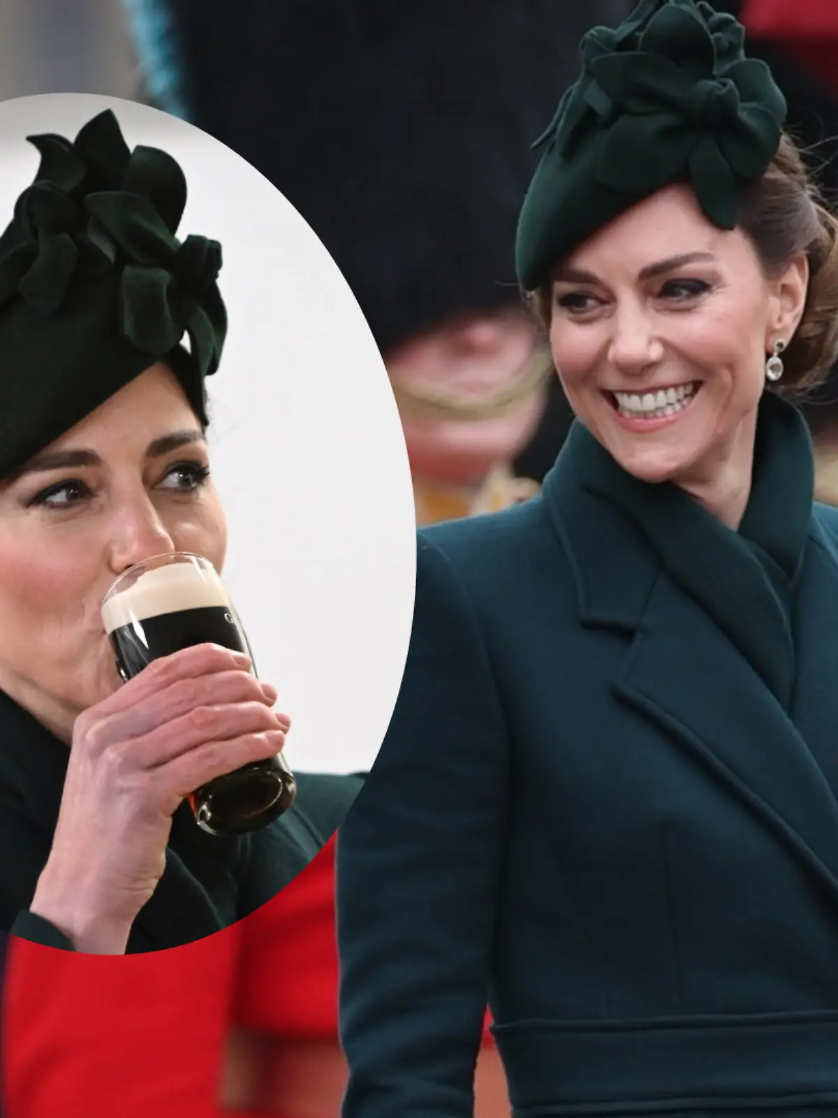 Bild zu: "Cheers! Prinzessin Kate gönnt sich ein Guinness!  "