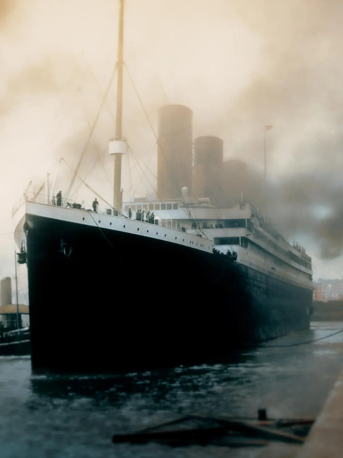 Bild zu: "Loop Die Titanic in Farbe"