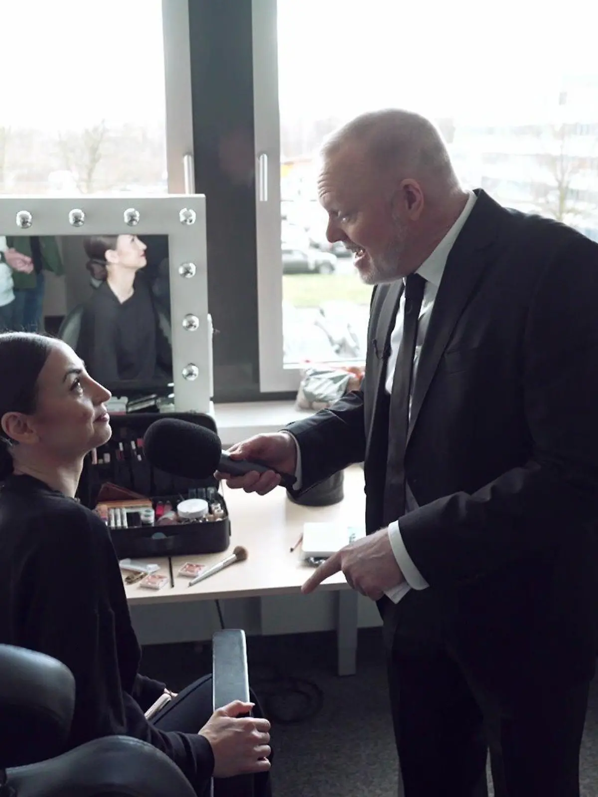 Bild zu: "Stefan Raab disst Ekaterina Leonova – und die reagiert cool"