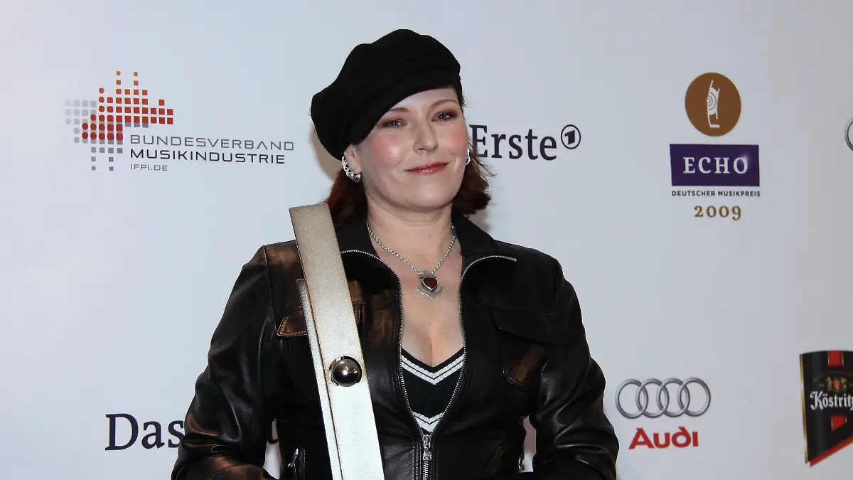 AnNa R. von Rosenstolz bei der Echo-Verleihung in Berlin am 21.2.2009