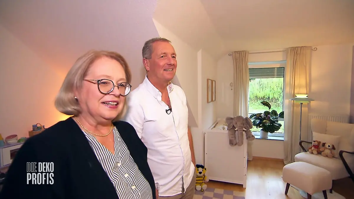 Regine und Steffen sind überwältigt Das Babyzimmer ist fertig