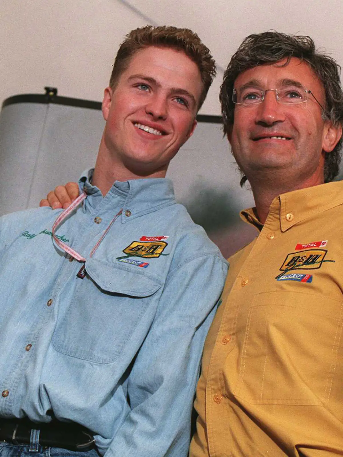 Ralf Schumacher und Eddie Jordan.