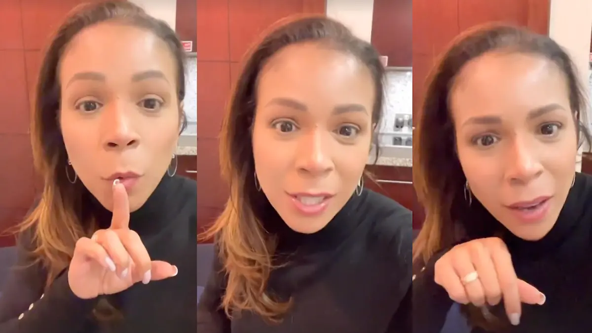 Isabelle Silva macht ihrem Frust Luft.