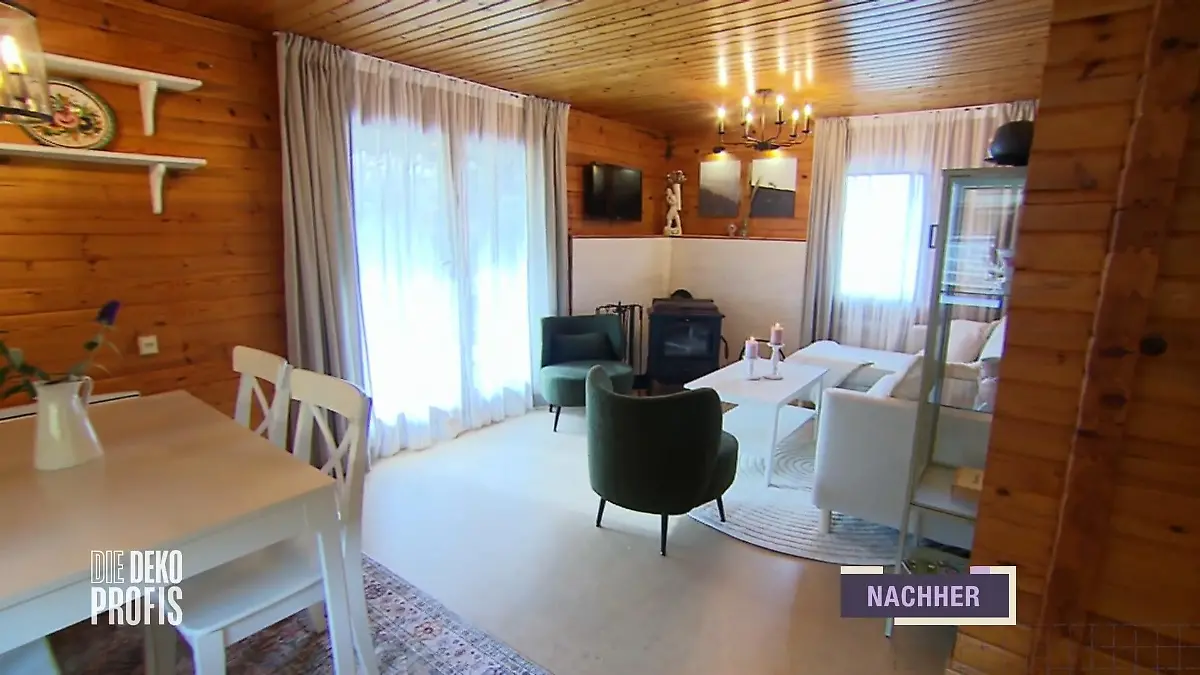 Die große Verwandlung der Holzhütte Vorher-Nachher-Vergleich
