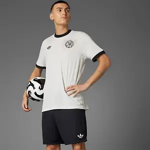 Für Herren: DFB Anniversary Trikot in Weiß/kurze Ärmel