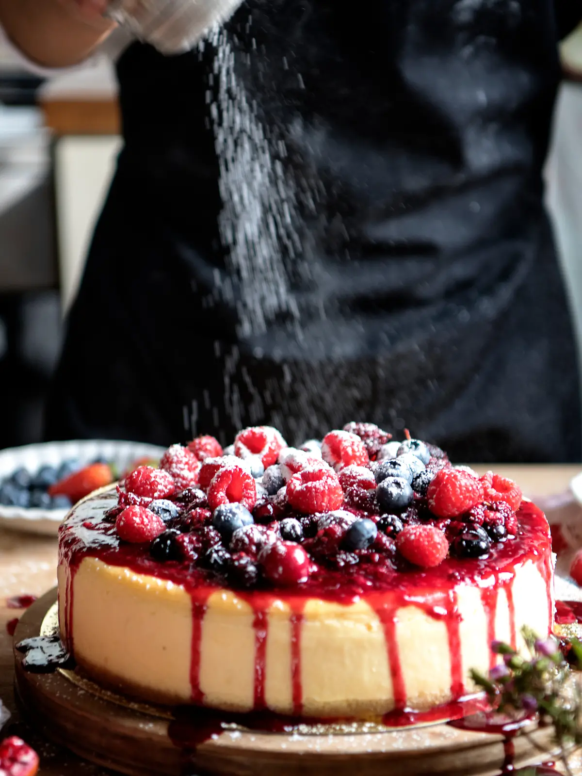 Kuchen mit Beeren