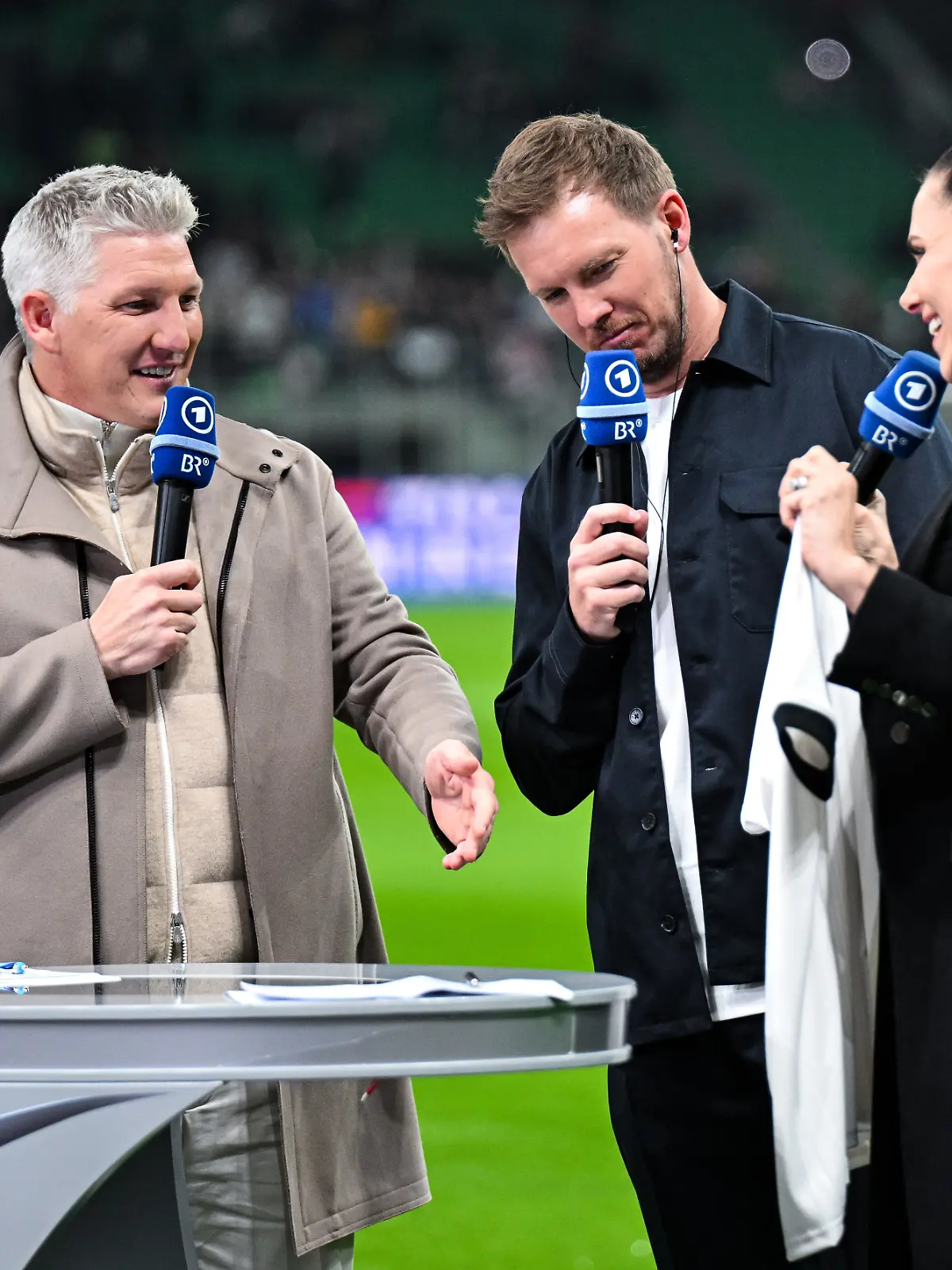 Bastian Schweinsteiger ist nicht auf den Mund gefallen. Das beweist er vor dem Duell Deutschland gegen Italien. 