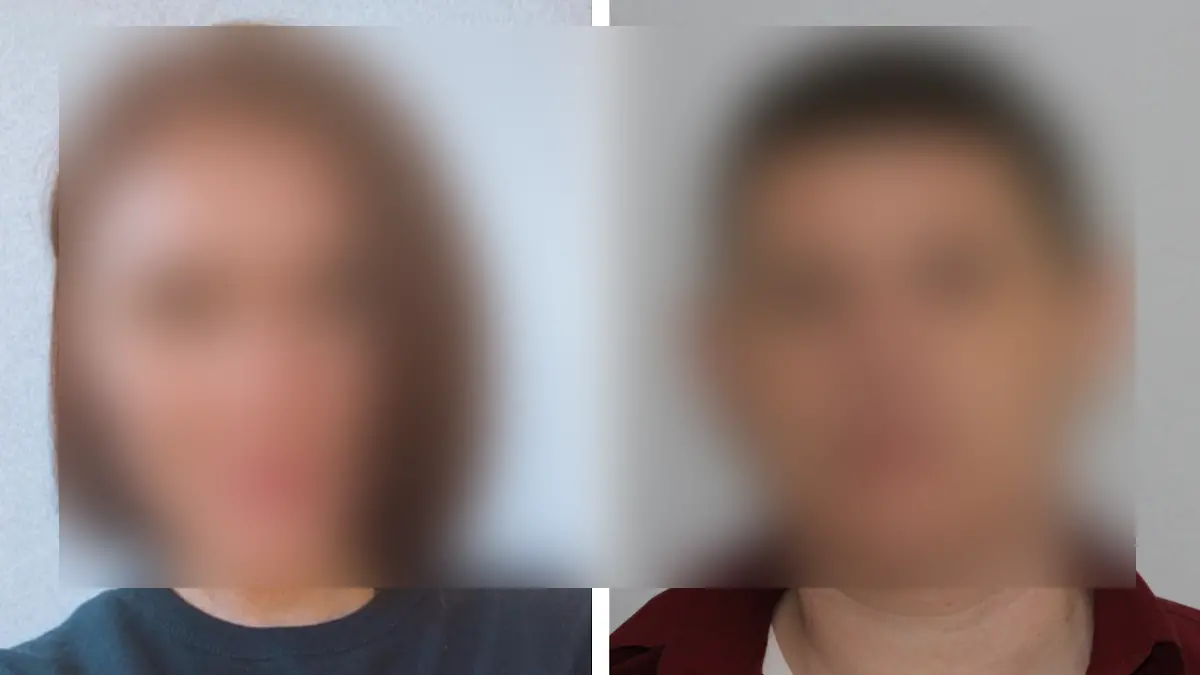 Nicht ansprechen: Wer diese beiden sieht, soll sofort 110 wählen.