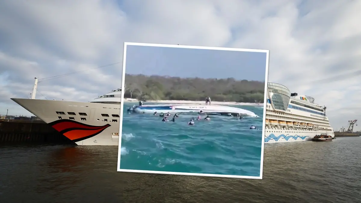 Schock für AIDA-Touristen! Auf einem Ausflug kenterte ein Boot mit 38 Passagieren des Kreuzfahrtdampfers. (Archivbild)