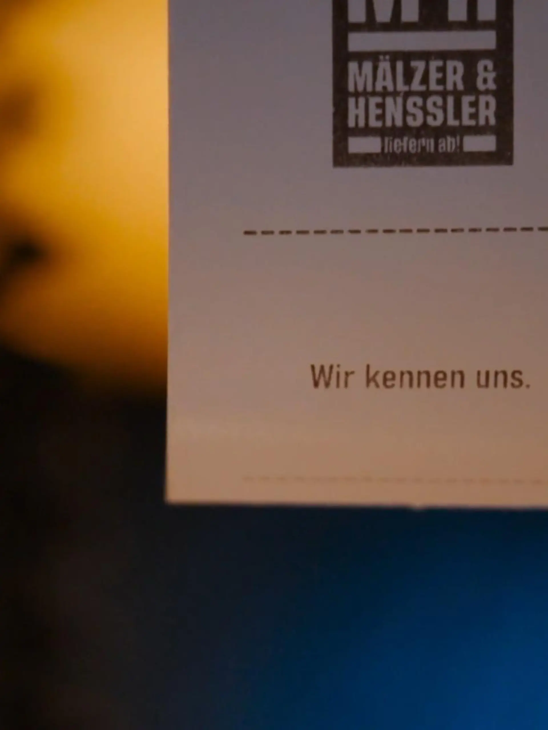 Bild zu: "Ein guter alter Bekannter hat bestellt"