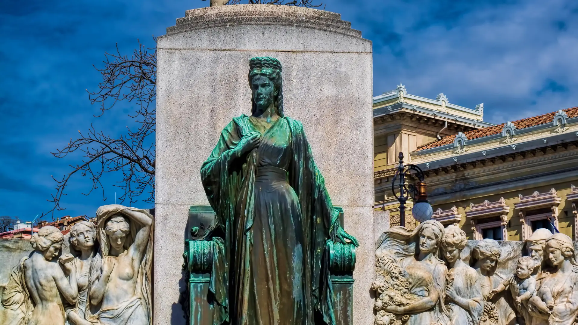 Das Denkmal der legendären Kaiserin Elisabeth, auch Sisi genannt, steht in Triest.