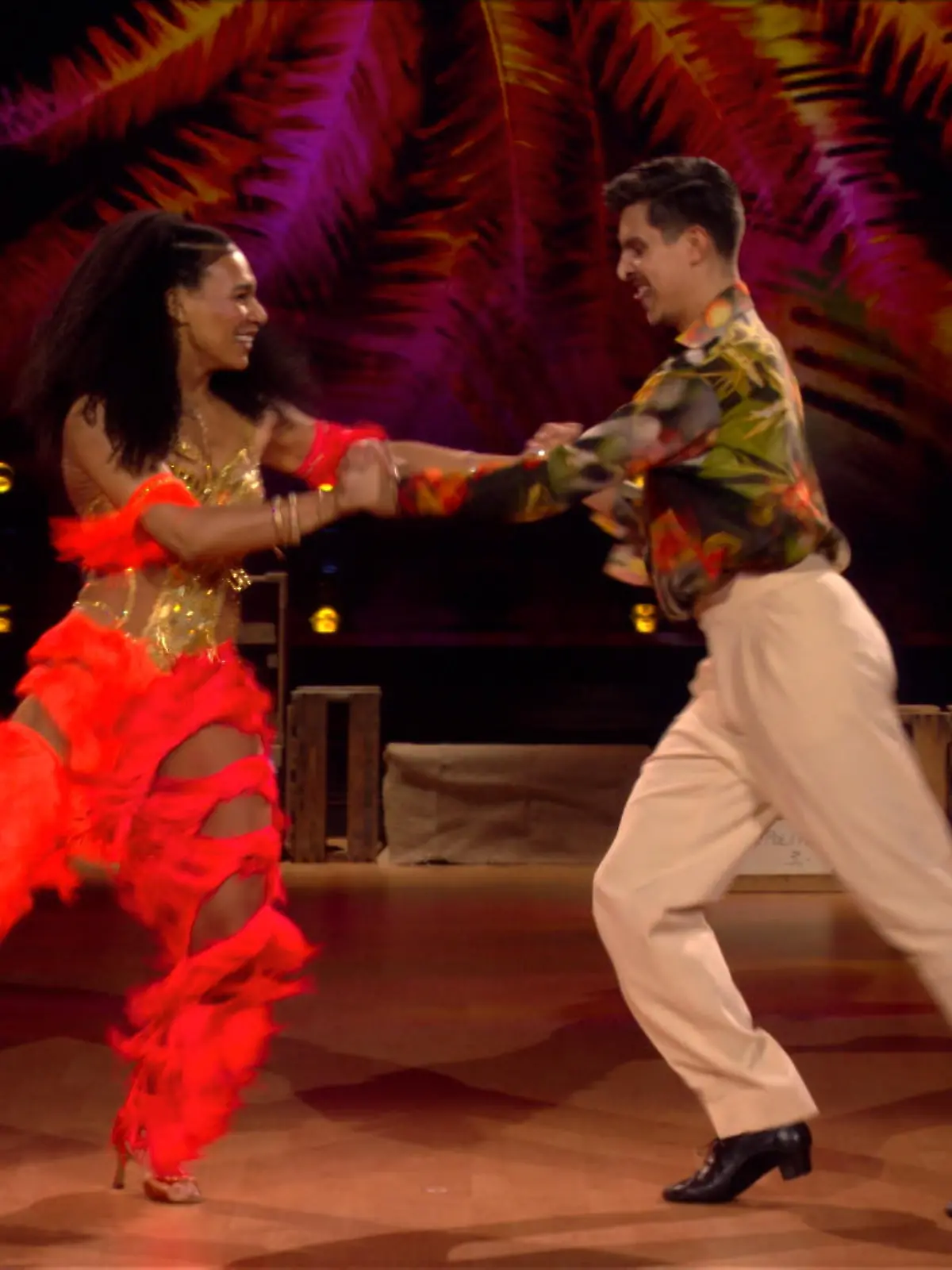 Bild zu: "23 Punkte! Marie Mouroum und Alexandru Ionel rocken Samba"