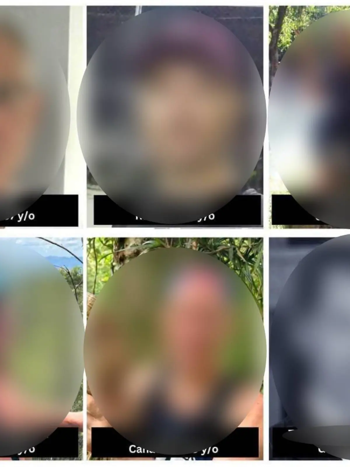 Mit diesen Fotos suchte die Polizei nach der vermissten Wandergruppe auf den Philippinen