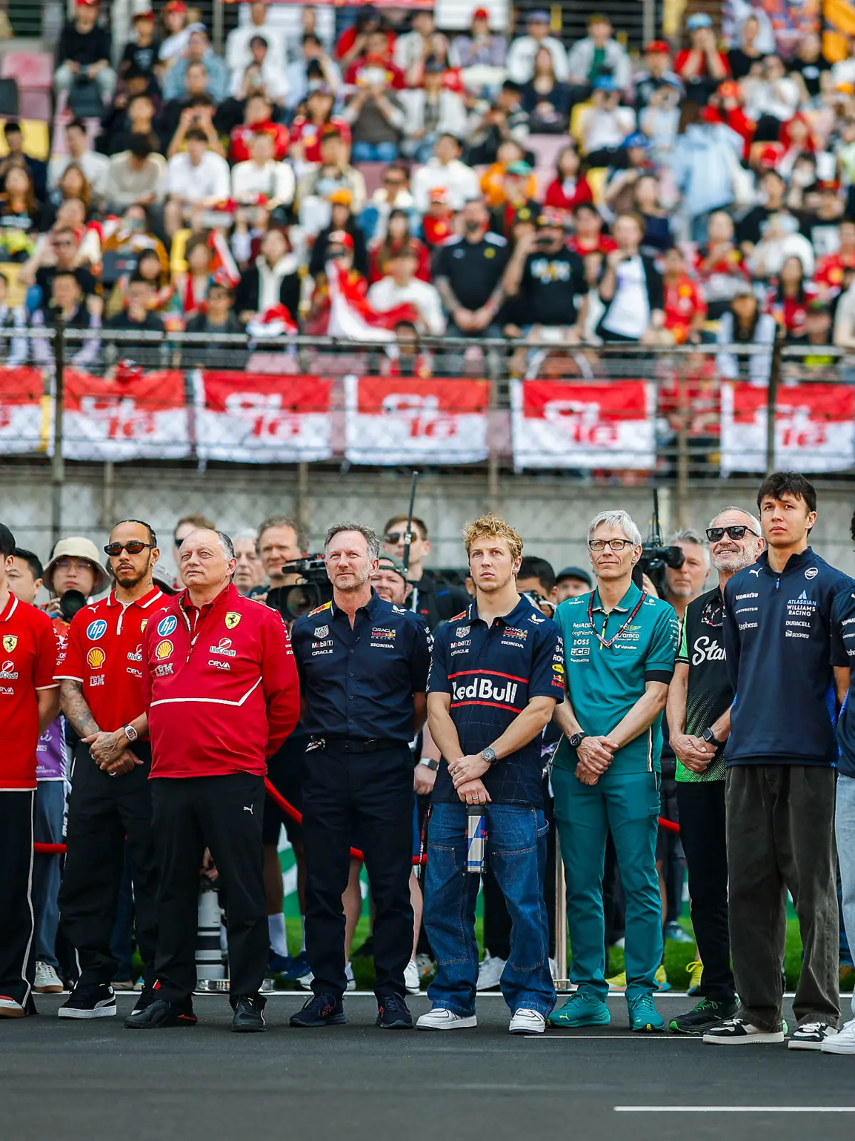 Formel-1-Stars gedenken dem verstorbenen Eddie Jordan.