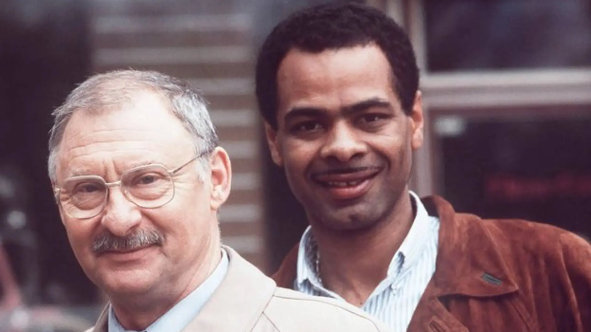 Das ehemalige „Der Alte”-Ermittlertrio Charles M. Huber (r.), Michael Ande (l.) und Rolf Schimpf.