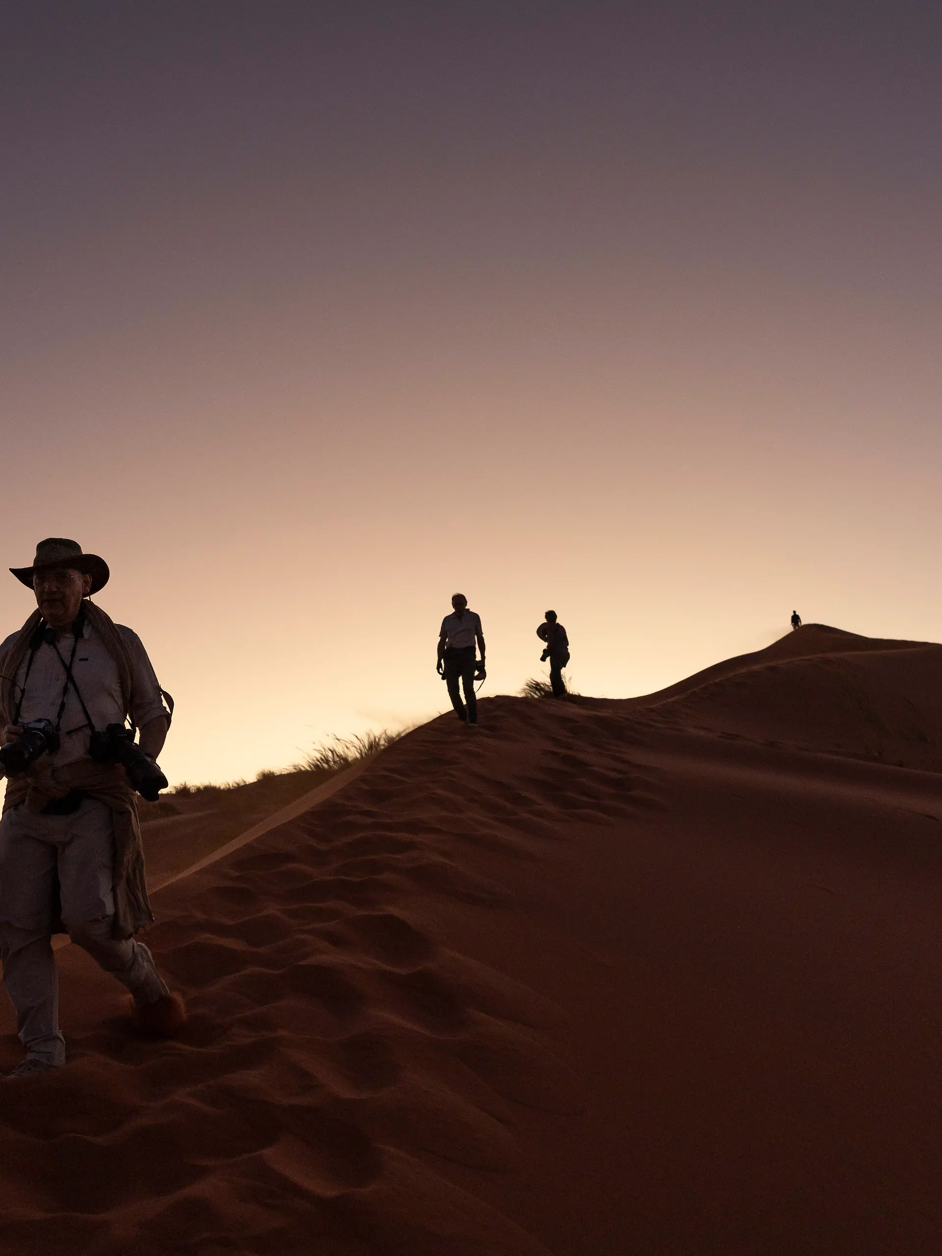 In der Wüste von Namibia fanden die Mainzer Forscher rätselhafte Röhrchen.