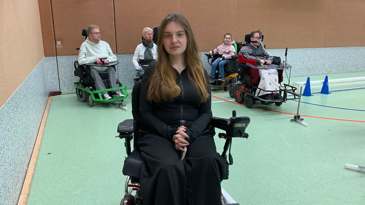 Vanessa Uhrich liebt ihr Hobby: E-Ball.