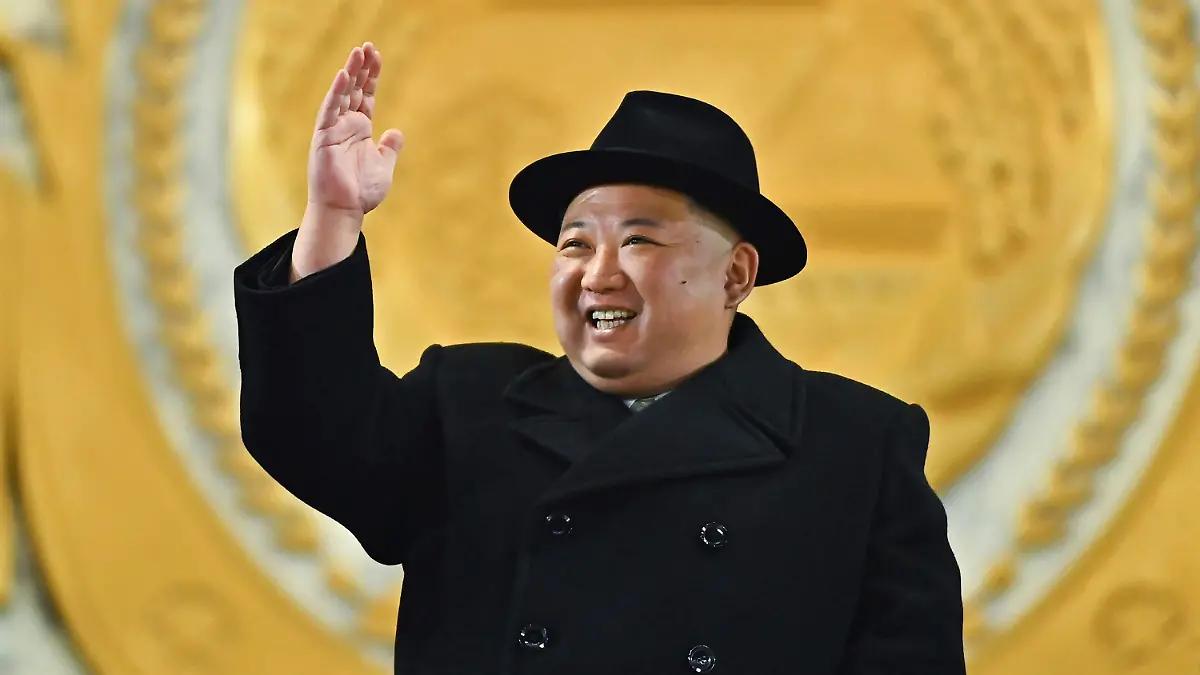 FILE - In this photo provided by the North Korean government, North Korean leader Kim Jong Un attends a military parade to mark the 75th founding anniversary of the Korean People's Army on Kim Il Sung Square in Pyongyang, North Korea, Feb. 8, 2023. Independent journalists were not given access to cover the event depicted in this image distributed by the North Korean government. The content of this image is as provided and cannot be independently verified. Korean language watermark on image as provided by source reads: "KCNA" which is the abbreviation for Korean Central News Agency. (Korean Central News Agency/Korea News Service via AP, File)