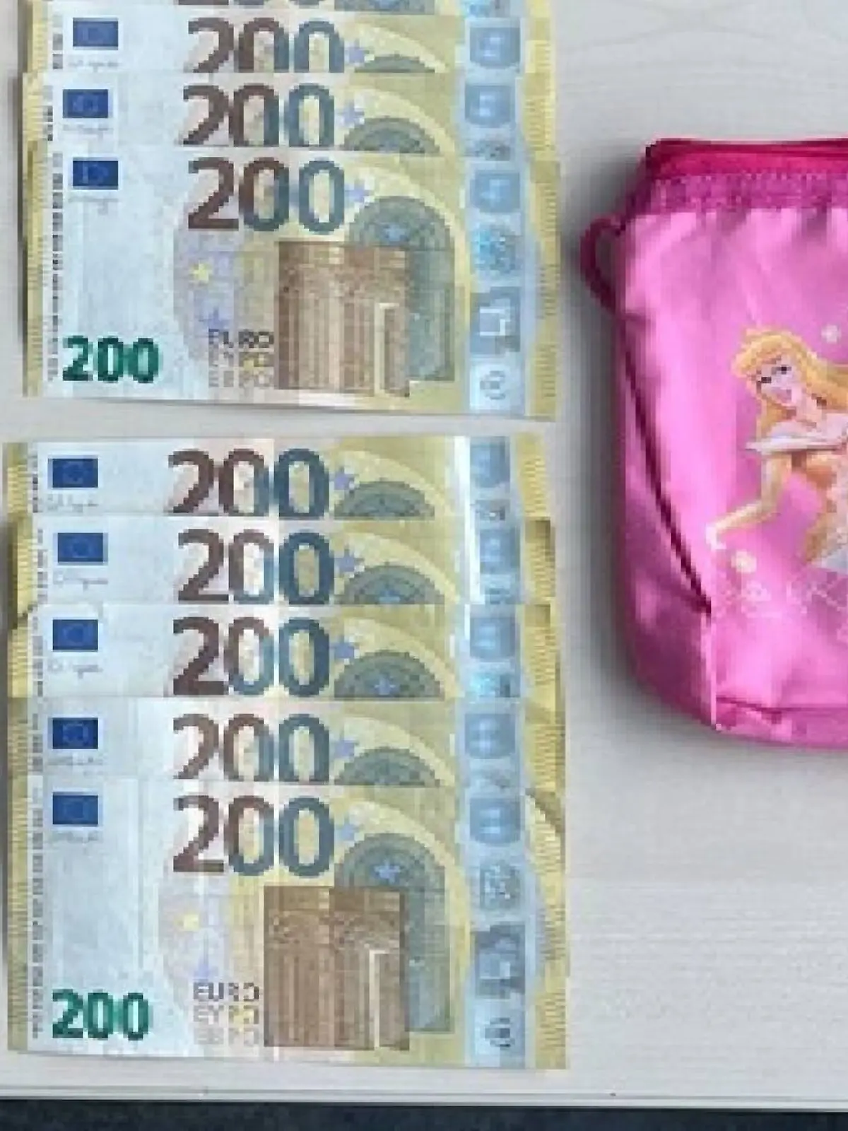 In dieser Tasche hatte die Besitzerin ihr Geld verstaut 