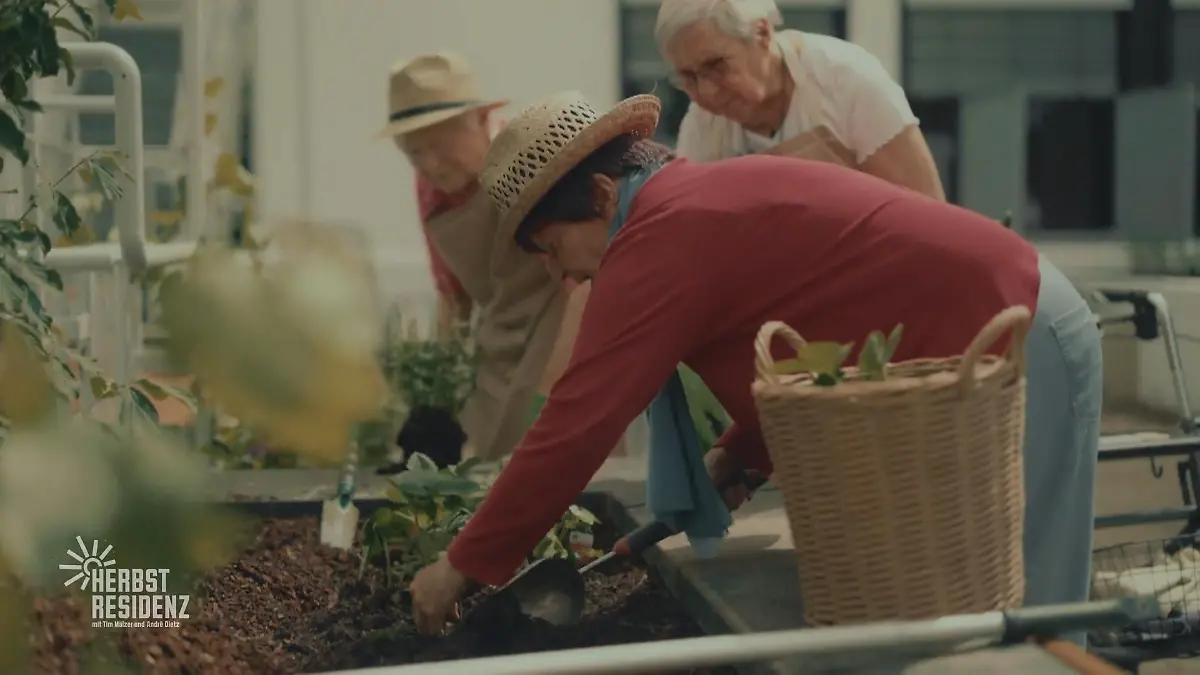 Gärtnern? Das war doch ihr altes Leben! Die Senioren können es noch prima