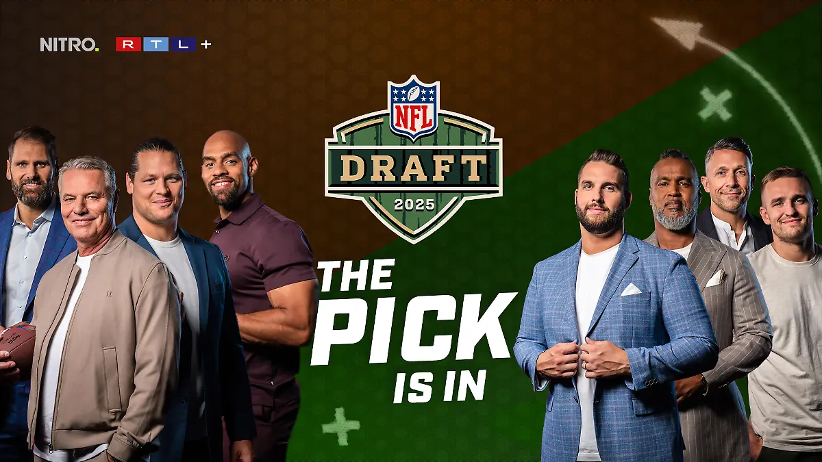 NFL Draft 2025 LIVE bei RTL: Alle Infos zur Übertragung in TV und Stream