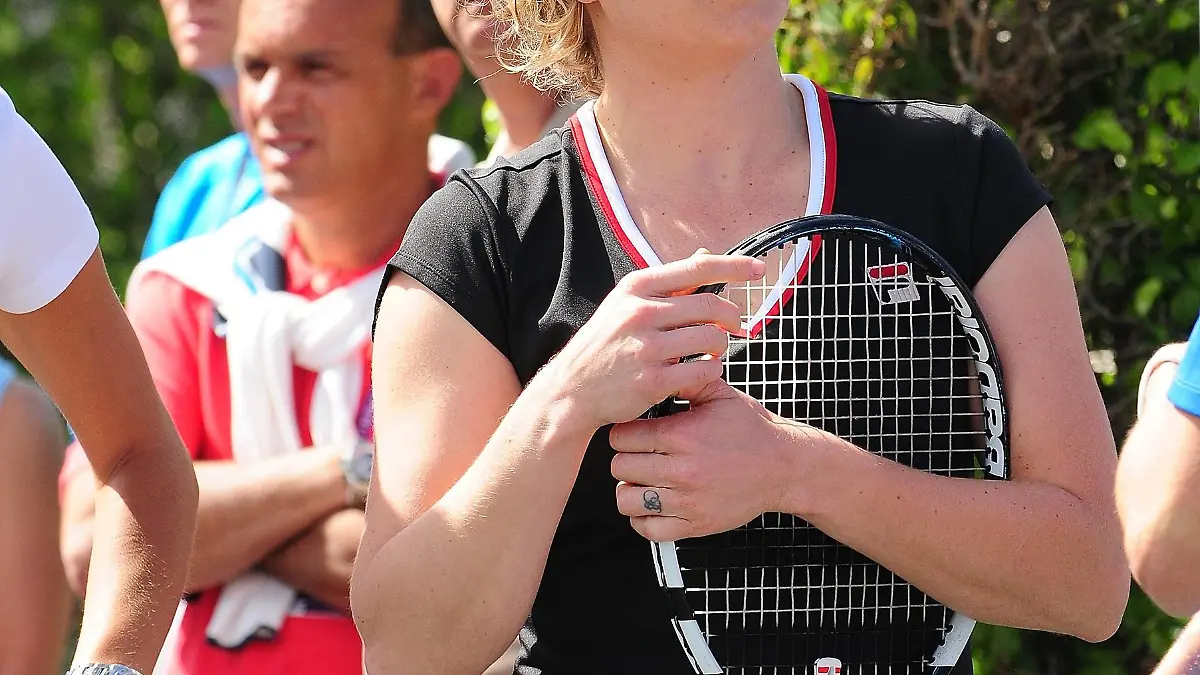 Kim Clijsters Tony Bennett's All-Star Tennis Event at Cliff Drysdale Tennis Center, Ritz Carlton Key Biscayne, Florida - 19.03.12Mandatory Credit: Johnny Louis/WENN.com