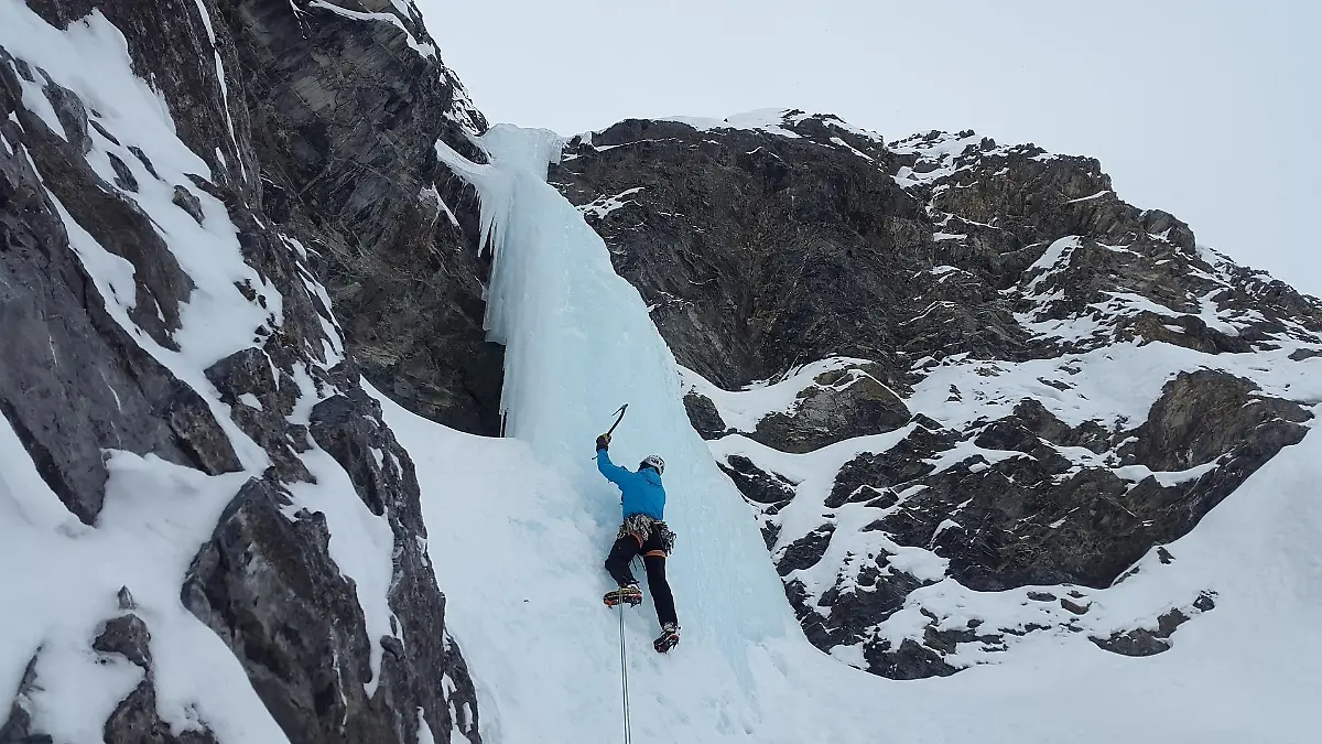 Beim Eisklettern in Norwegen ist ein Deutscher gestorben