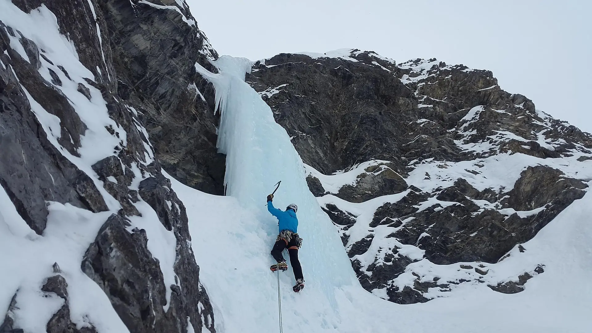Beim Eisklettern in Norwegen ist ein Deutscher gestorben