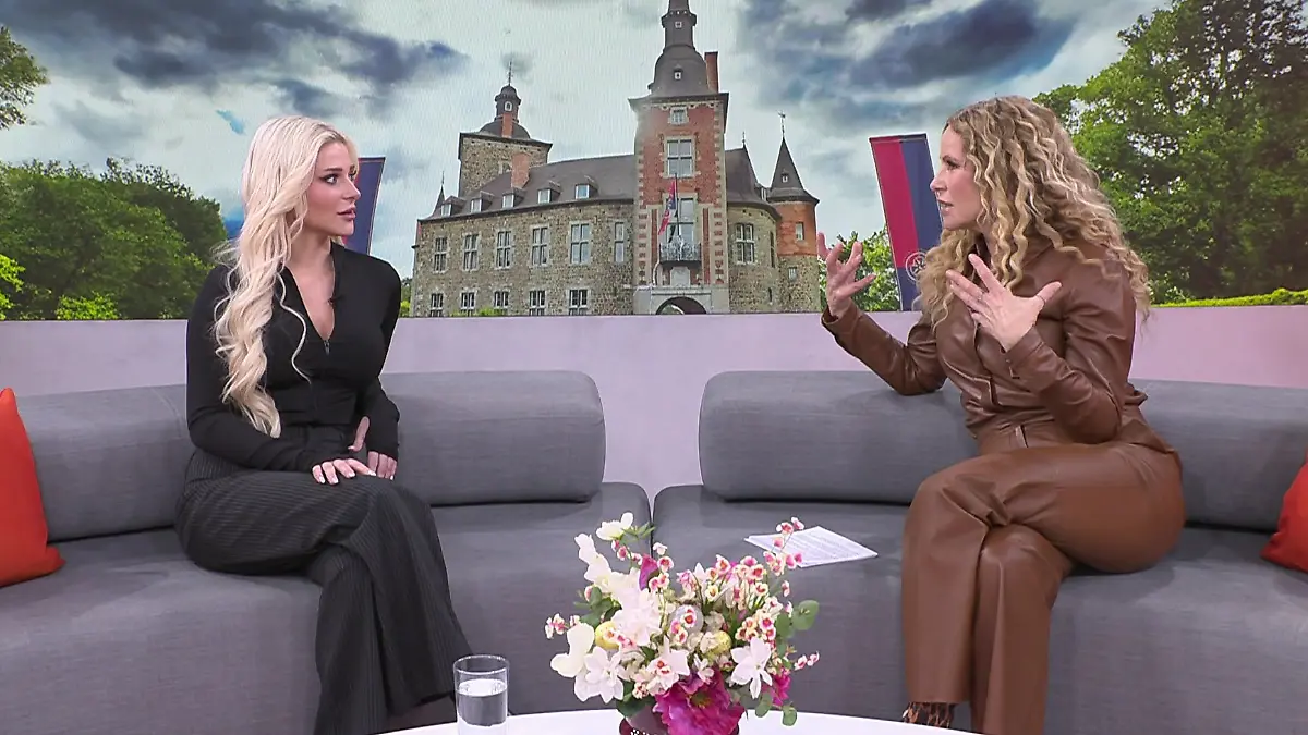 Marie Reim im Gespräch mit Katja Burkard über ihre „Horror-Erfahrung” bei „Die Verräter”