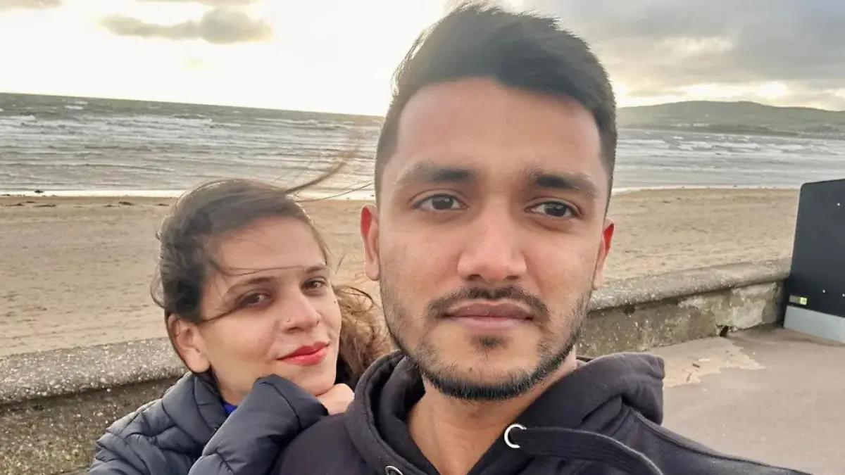 Ahad Ul Hassan und seine Frau Hira beten und bangen für ihren Sohn.