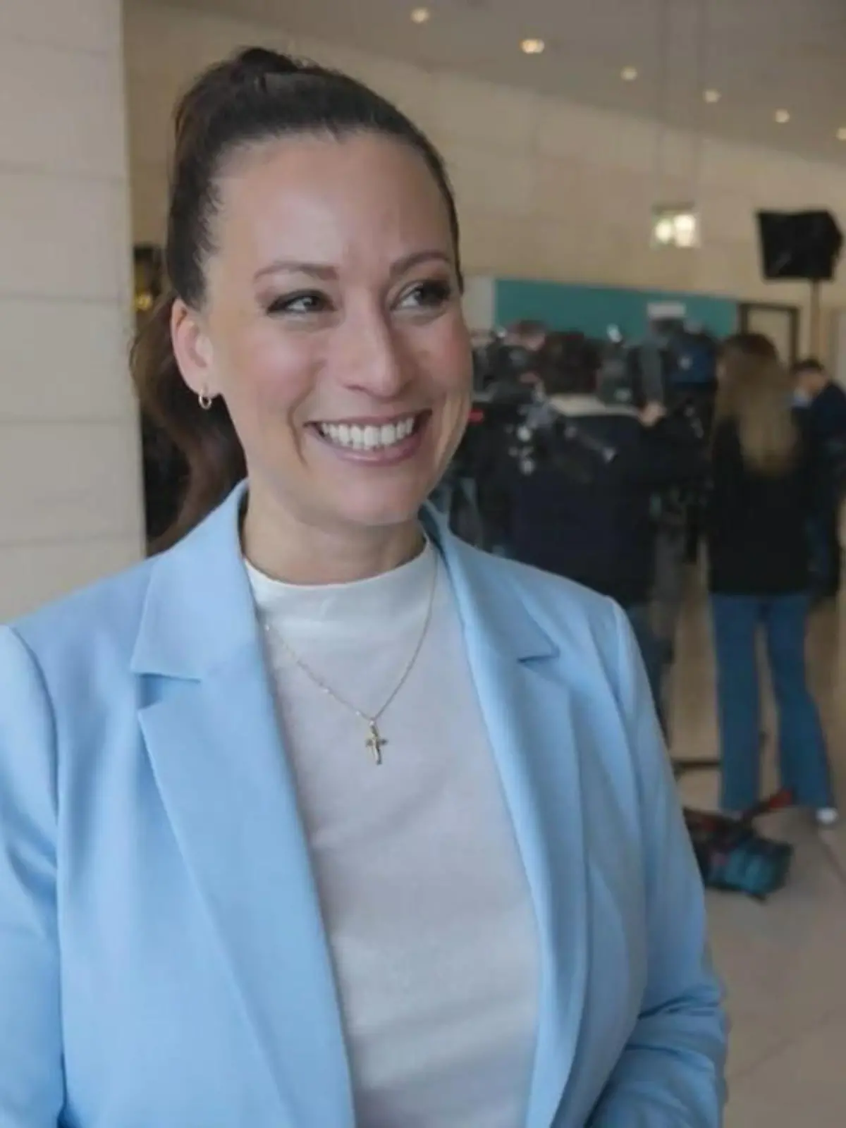 Bild zu: "Caroline Bosbach ist jetzt Abgeordnete im Bundestag – großer Tag für den Ex-„Let’s Dance”-Star "