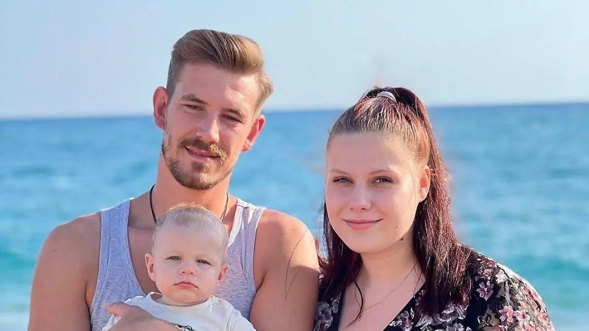 Tim Katzenbauer und Lavinia Wollny freuen sich auf ein Geschwisterchen für Haylie.