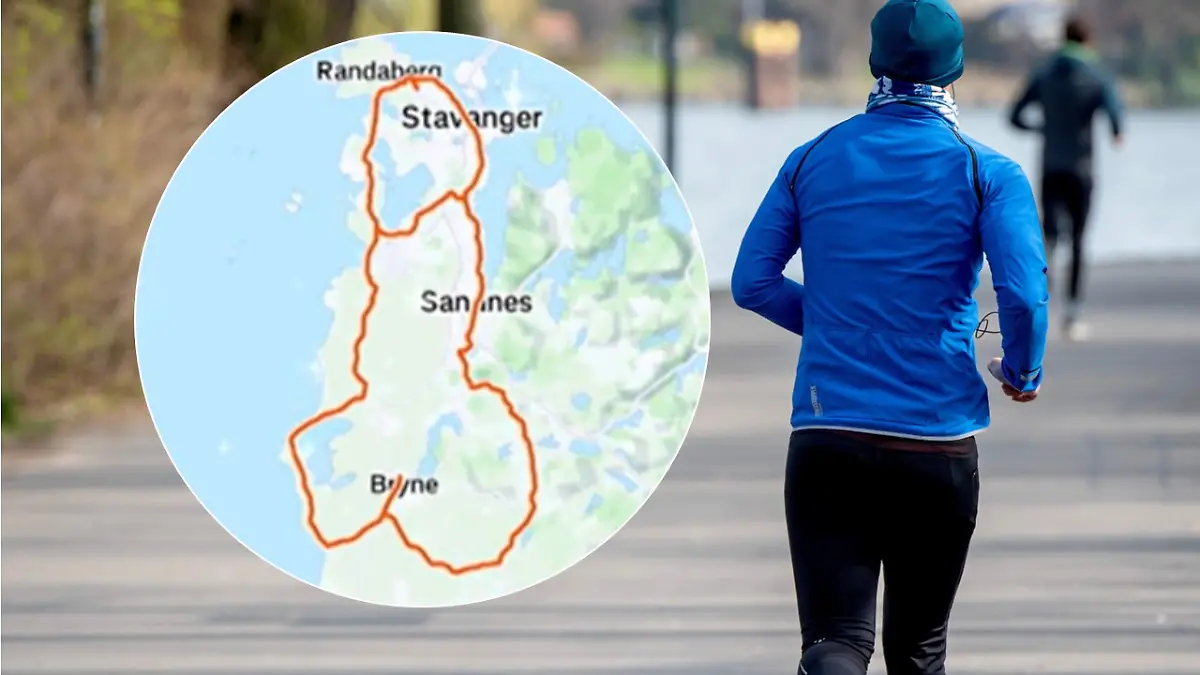 Wanksy (33), ein anonymer GPS-Künstler aus Stavanger in Norwegen, ist passionierter Läufer und macht seit Dienstag (25. März) mit seinem neuesten Rekordprojekt auf sich aufmerksam: dem größten männlichen Geschlechtsteil aller Zeiten.