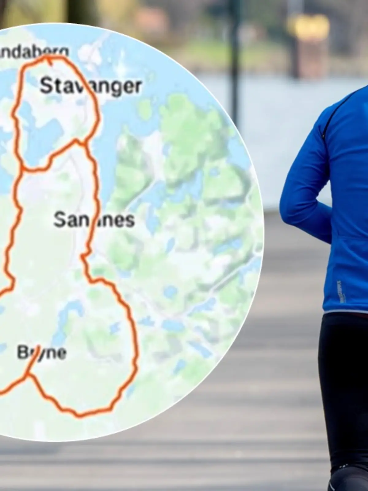Wanksy (33), ein anonymer GPS-Künstler aus Stavanger in Norwegen, ist passionierter Läufer und macht seit Dienstag (25. März) mit seinem neuesten Rekordprojekt auf sich aufmerksam: dem größten männlichen Geschlechtsteil aller Zeiten.