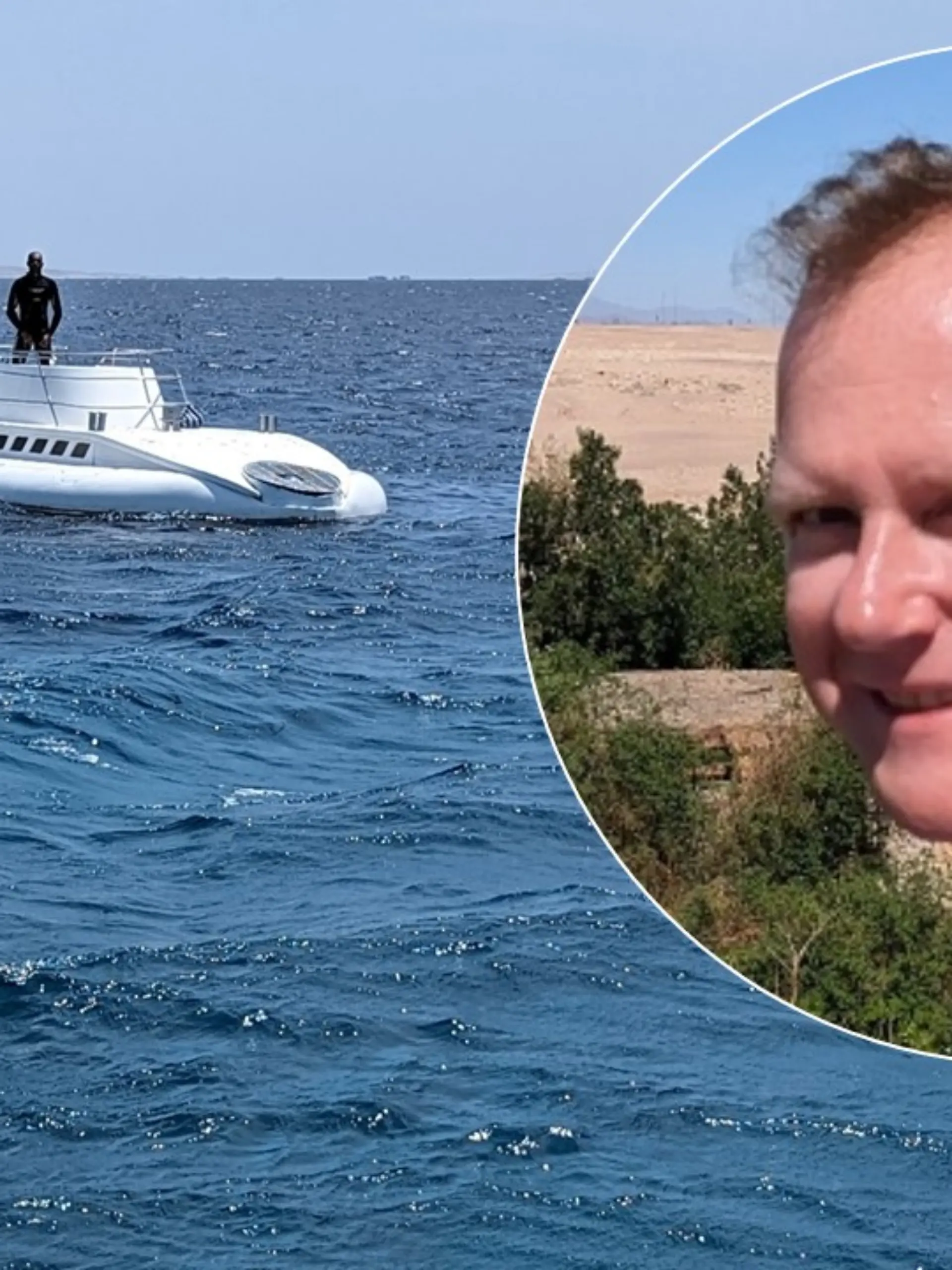 RTL/ntv-Mitarbeiter Patrick Metz fuhr schon zweimal mit dem U-Boot von Sindbad vor Hurghada (Ägypten).