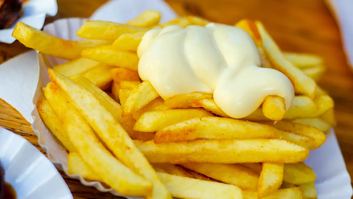 Fritten mit Mayo