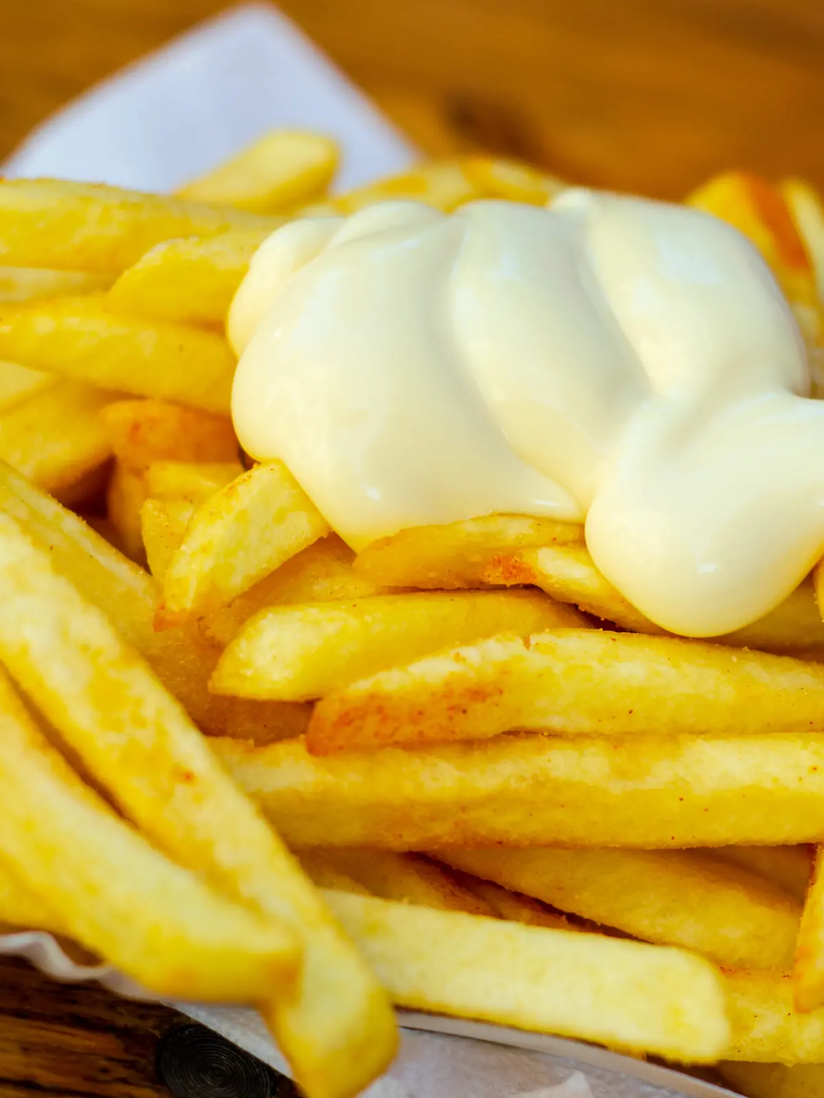Fritten mit Mayo