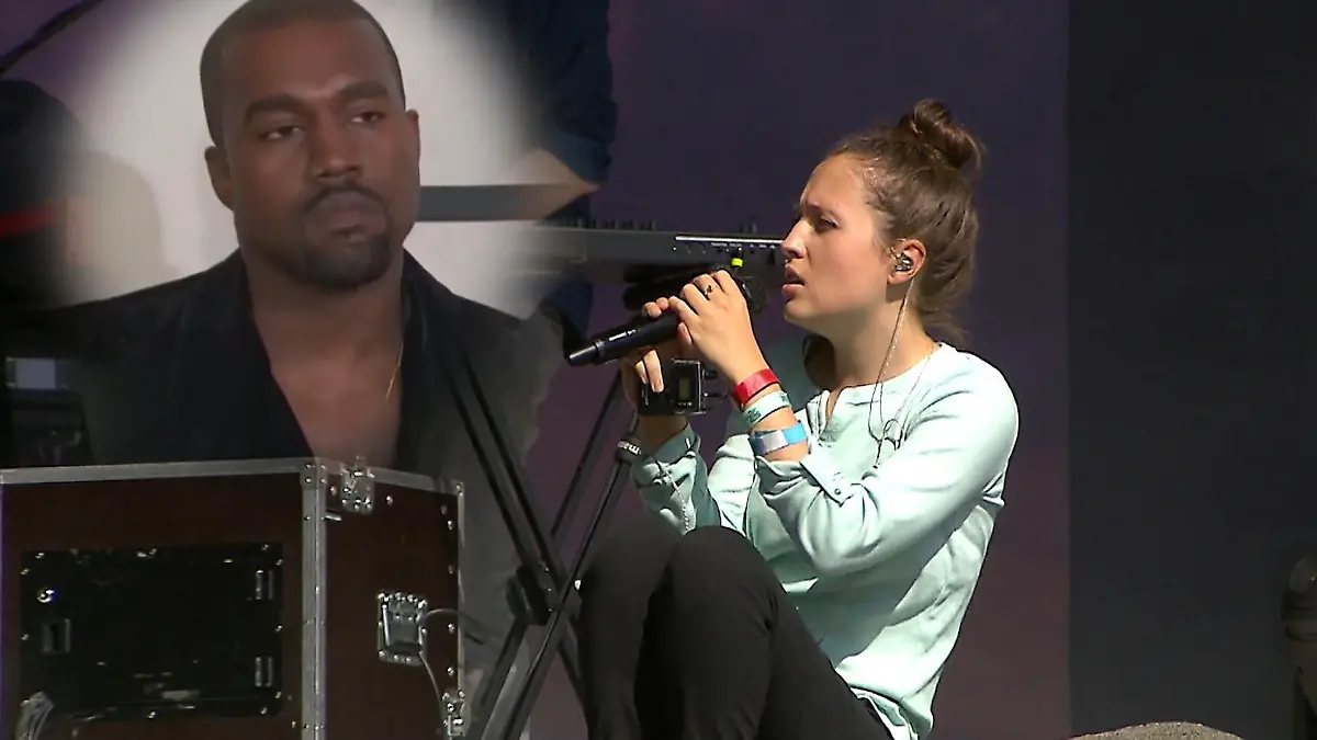 Deutsche Sängerin verklagt Kanye West Alice Merton auf 180