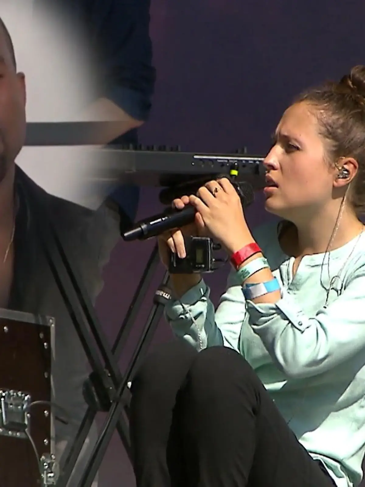 Bild zu: "Deutsche Sängerin verklagt Kanye West"