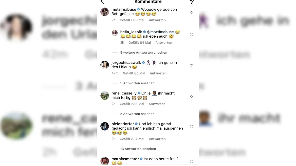 Amüsante Aufregung unter dem "Let's Dance"-Post